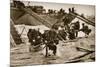 The First British Troops Disembark from the Specially Designed Landing Ladders-English Photographer-Mounted Giclee Print