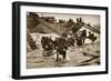 The First British Troops Disembark from the Specially Designed Landing Ladders-English Photographer-Framed Giclee Print