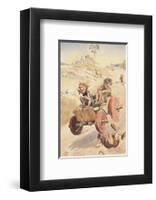 The First Car-Lawson Wood-Framed Premium Giclee Print