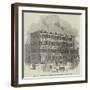 The First Cast-Iron House Erected at New York-null-Framed Giclee Print