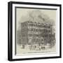 The First Cast-Iron House Erected at New York-null-Framed Giclee Print