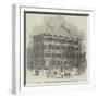 The First Cast-Iron House Erected at New York-null-Framed Giclee Print