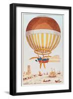 The First Channel Crossing by Air of Jean Pierre Francois Blanchard-null-Framed Giclee Print