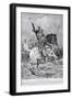 The First Charge at Hastings, 1066, Illustration from the Book The History of the Nation-Richard Caton Woodville-Framed Giclee Print