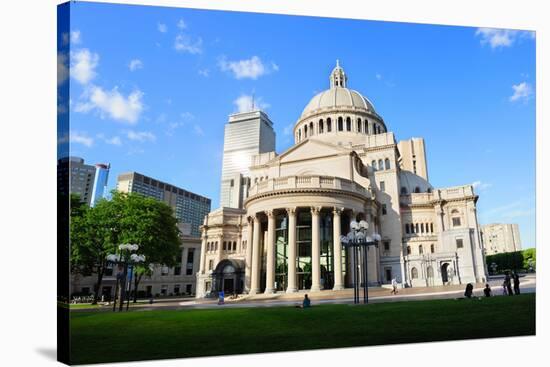 The First Church of Christ Scientist in Christian Science Plaza in Boston-Songquan Deng-Stretched Canvas