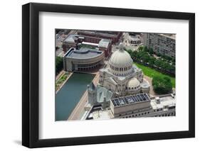 The First Church of Christ Scientist in Christian Science Plaza in Boston-Songquan Deng-Framed Photographic Print