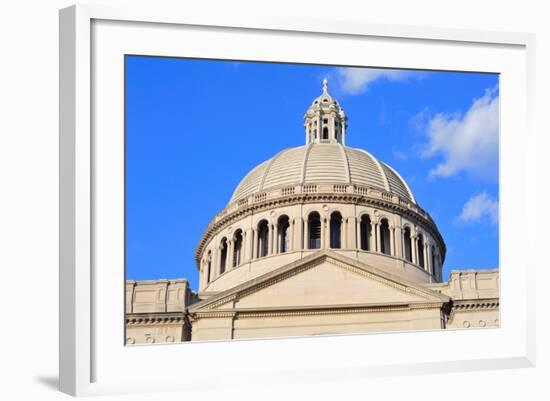 The First Church of Christ Scientist in Christian Science Plaza in Boston-Songquan Deng-Framed Photographic Print