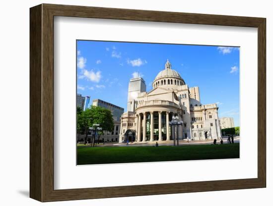 The First Church of Christ Scientist in Christian Science Plaza in Boston-Songquan Deng-Framed Photographic Print