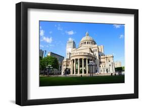 The First Church of Christ Scientist in Christian Science Plaza in Boston-Songquan Deng-Framed Photographic Print