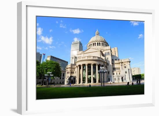 The First Church of Christ Scientist in Christian Science Plaza in Boston-Songquan Deng-Framed Photographic Print