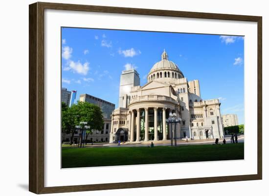 The First Church of Christ Scientist in Christian Science Plaza in Boston-Songquan Deng-Framed Photographic Print