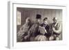 The First Class Carriage, 1864-Honore Daumier-Framed Giclee Print