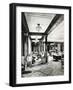 The First Class Lounge of the Ocean Liner 'Mauretania', c.1906-null-Framed Giclee Print