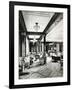 The First Class Lounge of the Ocean Liner 'Mauretania', c.1906-null-Framed Giclee Print