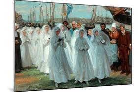 The First Communion, 1878-Phillip Richard Morris-Mounted Giclee Print