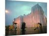 The First Completely Covered Corner of the Wrapped Reichstag Project-null-Mounted Photographic Print