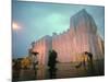 The First Completely Covered Corner of the Wrapped Reichstag Project-null-Mounted Photographic Print