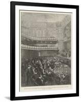 The First Concert at the New Queen's Hall-null-Framed Giclee Print