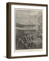 The First Concert at the New Queen's Hall-null-Framed Giclee Print