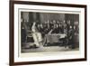 The First Council of Her Majesty the Queen, Kensington Palace, 20 June 1837-Sir David Wilkie-Framed Giclee Print