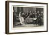 The First Council of Her Majesty the Queen, Kensington Palace, 20 June 1837-Sir David Wilkie-Framed Giclee Print