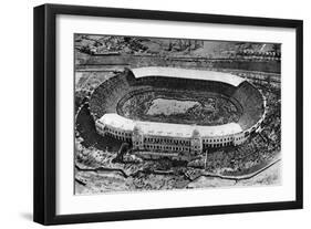 The First Cup Final at Wembley Stadium, London, 1923-null-Framed Giclee Print