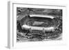 The First Cup Final at Wembley Stadium, London, 1923-null-Framed Giclee Print