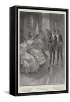 The First Dance, None But the Brave Deserve the Fair-null-Framed Stretched Canvas