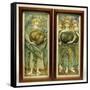 The First Day of Creation and the Third Day of Creation-Edward Burne-Jones-Framed Stretched Canvas