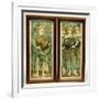The First Day of Creation and the Third Day of Creation-Edward Burne-Jones-Framed Giclee Print