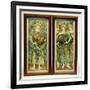 The First Day of Creation and the Third Day of Creation-Edward Burne-Jones-Framed Giclee Print