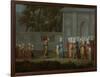 The First Day of School, c.1720-37-Jean Baptiste Vanmour-Framed Giclee Print