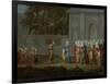 The First Day of School, c.1720-37-Jean Baptiste Vanmour-Framed Giclee Print