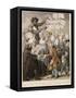 The First Day of Term - or the Devil Among Lawyers-Robert Dighton-Framed Stretched Canvas