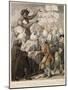 The First Day of Term - or the Devil Among Lawyers-Robert Dighton-Mounted Giclee Print