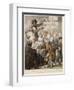 The First Day of Term - or the Devil Among Lawyers-Robert Dighton-Framed Giclee Print
