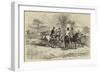 The First Day of the Season-John Leech-Framed Giclee Print