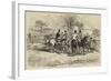 The First Day of the Season-John Leech-Framed Giclee Print