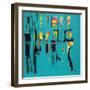 The First Day-Madam P-Framed Giclee Print