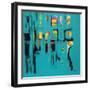 The First Day-Madam P-Framed Giclee Print