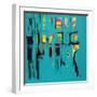 The First Day-Madam P-Framed Giclee Print
