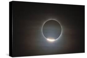 The First Diamond Ring During the Total Eclipse of the Sun-null-Stretched Canvas