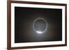 The First Diamond Ring During the Total Eclipse of the Sun-null-Framed Photographic Print