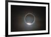 The First Diamond Ring During the Total Eclipse of the Sun-null-Framed Photographic Print