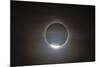 The First Diamond Ring During the Total Eclipse of the Sun-null-Mounted Photographic Print