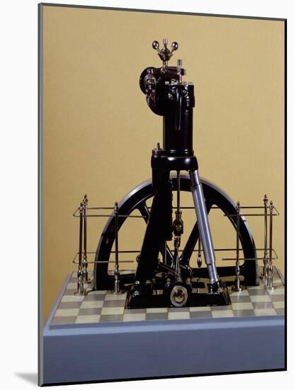 The First Diesel Engine-Rudolf Diesel-Mounted Giclee Print