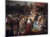 The First Distribution of the Crosses of the Legion of Honor by Jean Baptiste Debret-null-Mounted Giclee Print