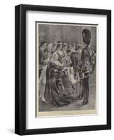 The First Drawing Room of the Season-null-Framed Premium Giclee Print