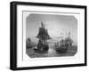 The First Dutch Ship in East Indies, 1596-Van Kesteren-Framed Giclee Print