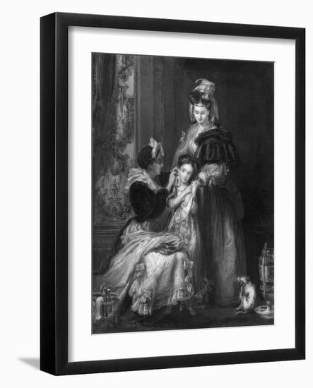 The First Ear Ring, 1849-William Greatbach-Framed Giclee Print